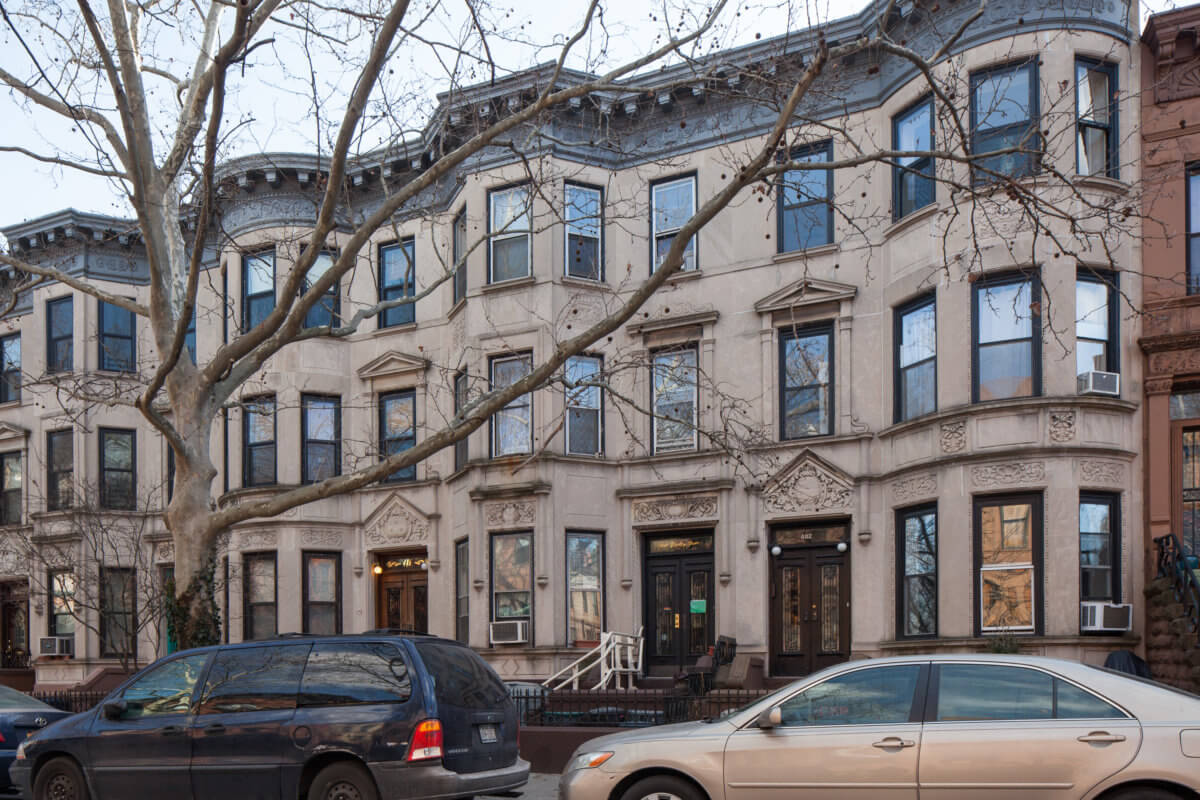 The Lesbian Herstory Archives' building in Park Slope.