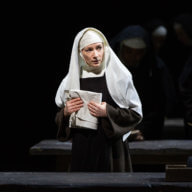 Sabine Devieilhe as Sister Constance in Poulenc's "Dialogues des Carmélites."