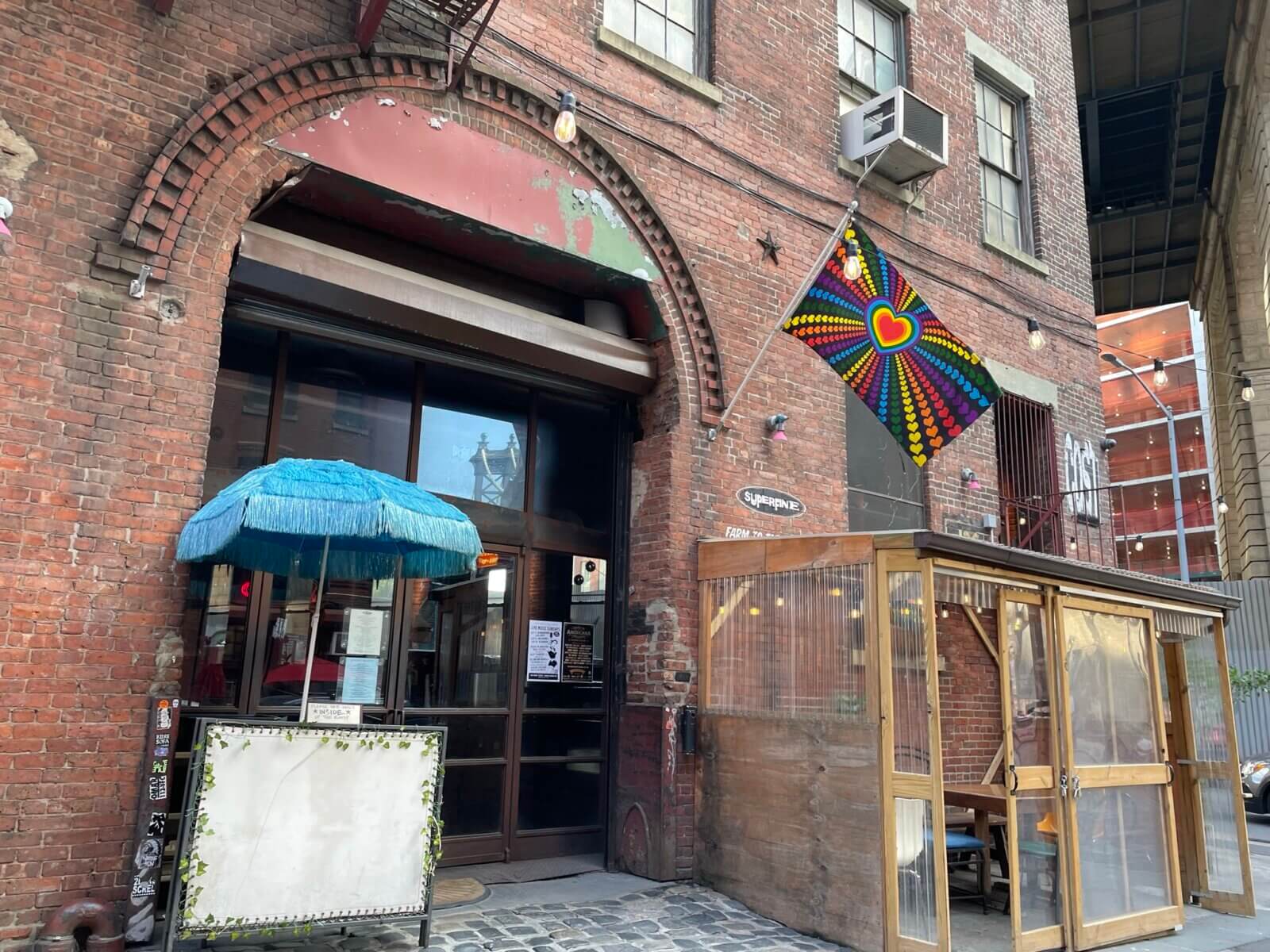 Brooklyn’s queer-owned Superfine restaurant blends art, food, and music
