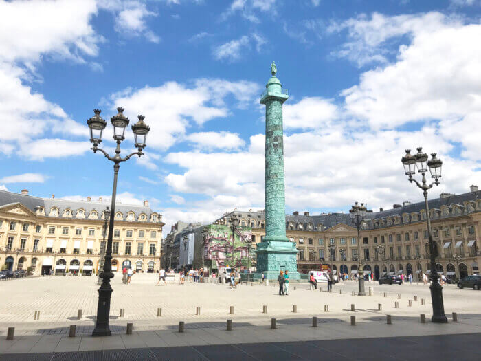 Built at the direction of Louis XIV, Place Vendôme is now home to Paris’s luxury brands, such as Louis Vuitton, Coco Chanel, among others.