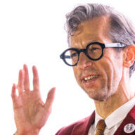 João Pedro Rodrigues of Will-o'-the-wisp at the opening ceremony of the Tokyo International Film Festival in 2022.
