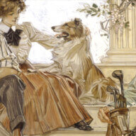 JC Leyendecker (1874-1951) was an award-winning commercial artist specializing in male figures who settled in New York in 1902.