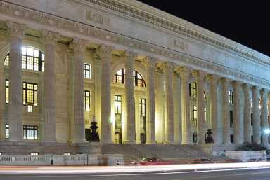The New York State Education Department building in Albany.