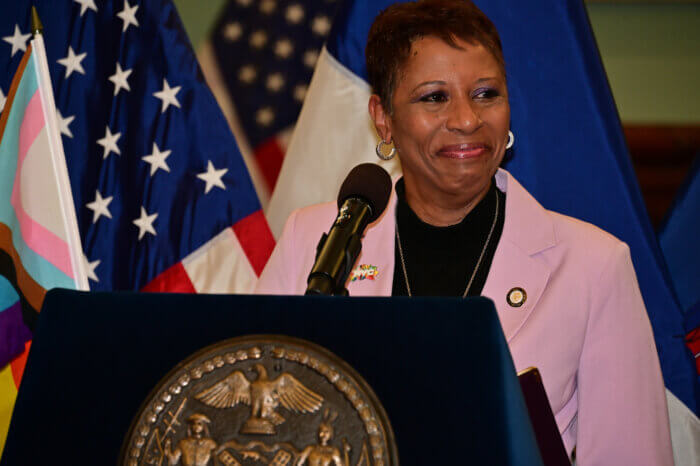 City Council Speaker Adrienne Adams.
