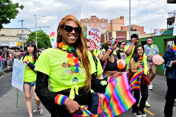 The Hetrick Martin Institute's team brings joy to Pride.
