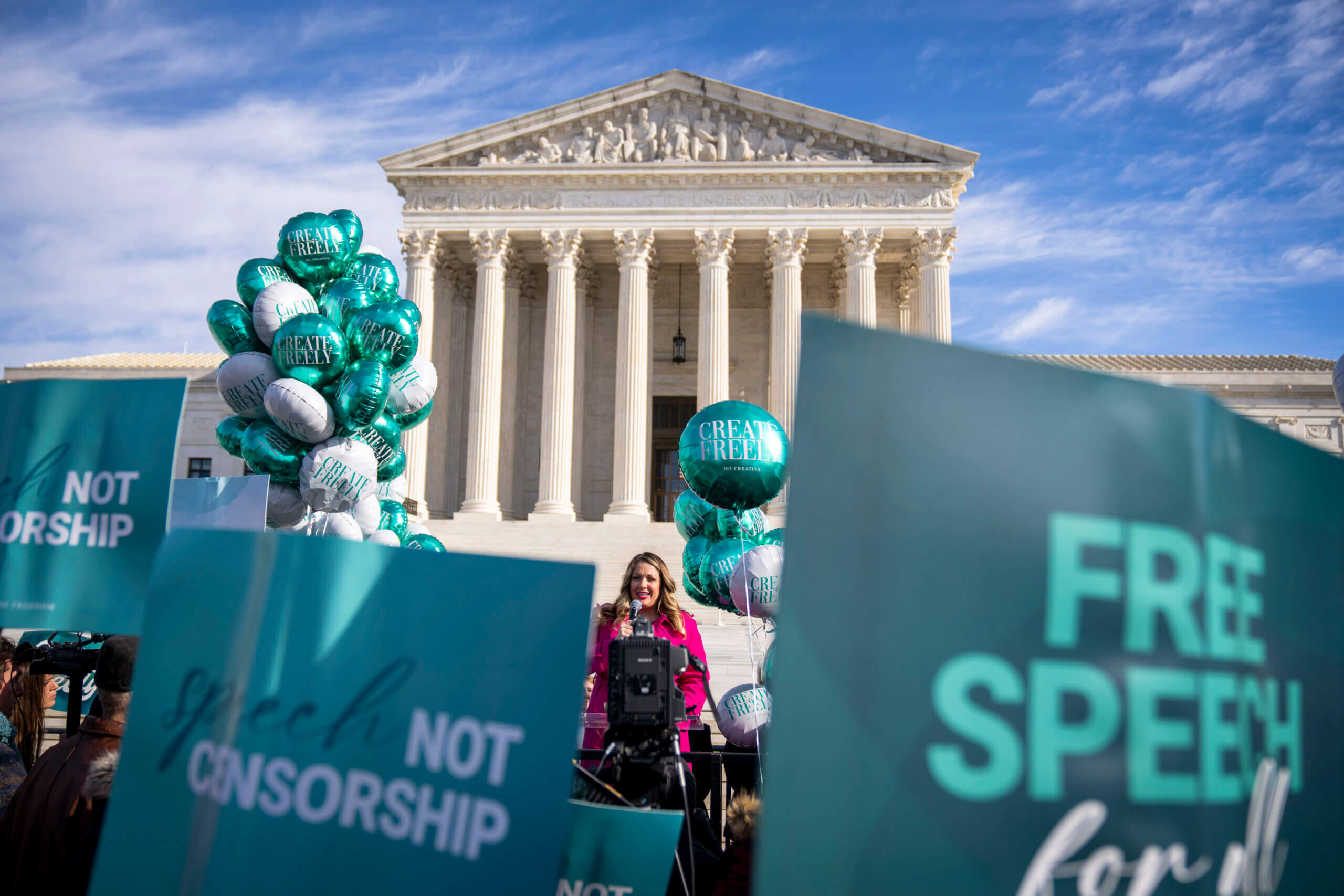 LGBTQ groups react to Supreme Court decision in 303 Creative case