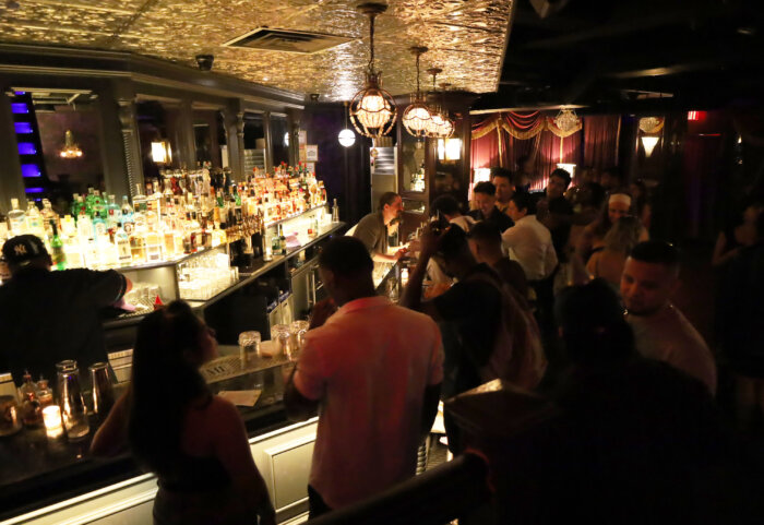 Ploume lounge is located inside of The Ivory Peacock at 38 W. 26th Street.