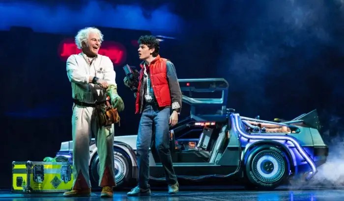 “Back to the Future: The Musical” is at Winter Garden Theater at 1634 Broadway.