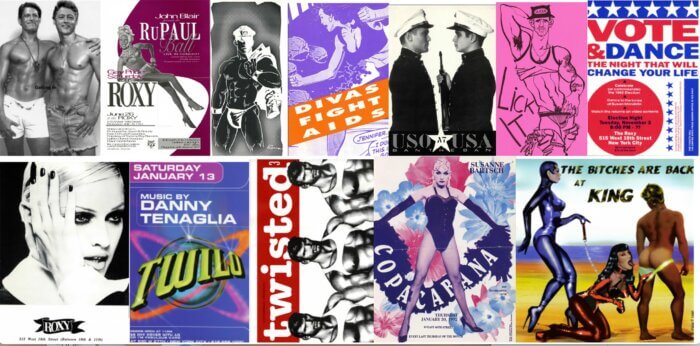 Club flyers of the past, collected by David Kennerley, encapsulate New York City's LGBTQ nightlife.