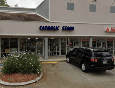 The Queen of Angels Catholic Store at 11629 San Jose Blvd. in Jacksonville.