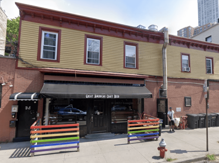 A man spewed homophobic remarks against patrons and staff at Pint, a gay bar in Jersey City.