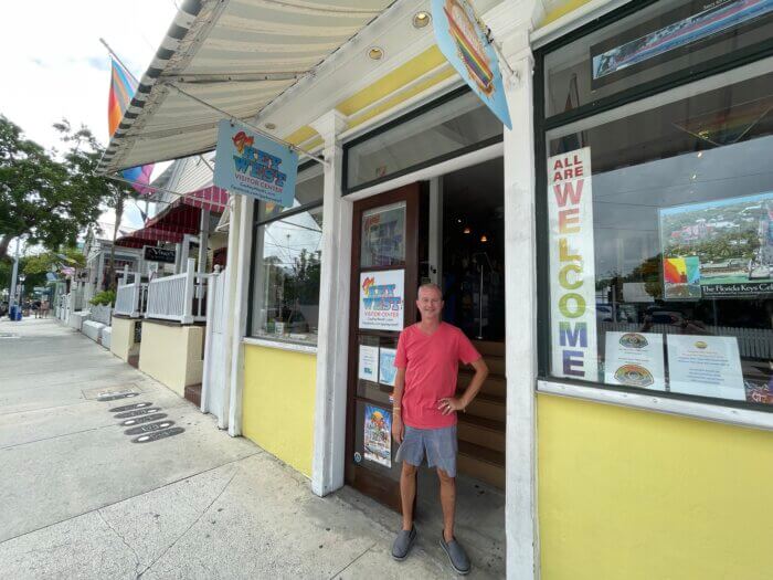 Kevin Theriault, executive director of the Key West LGBTQ Visitor’s Center.