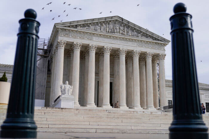 The US Supreme Court is seen on Nov. 15, 2023, in Washington.