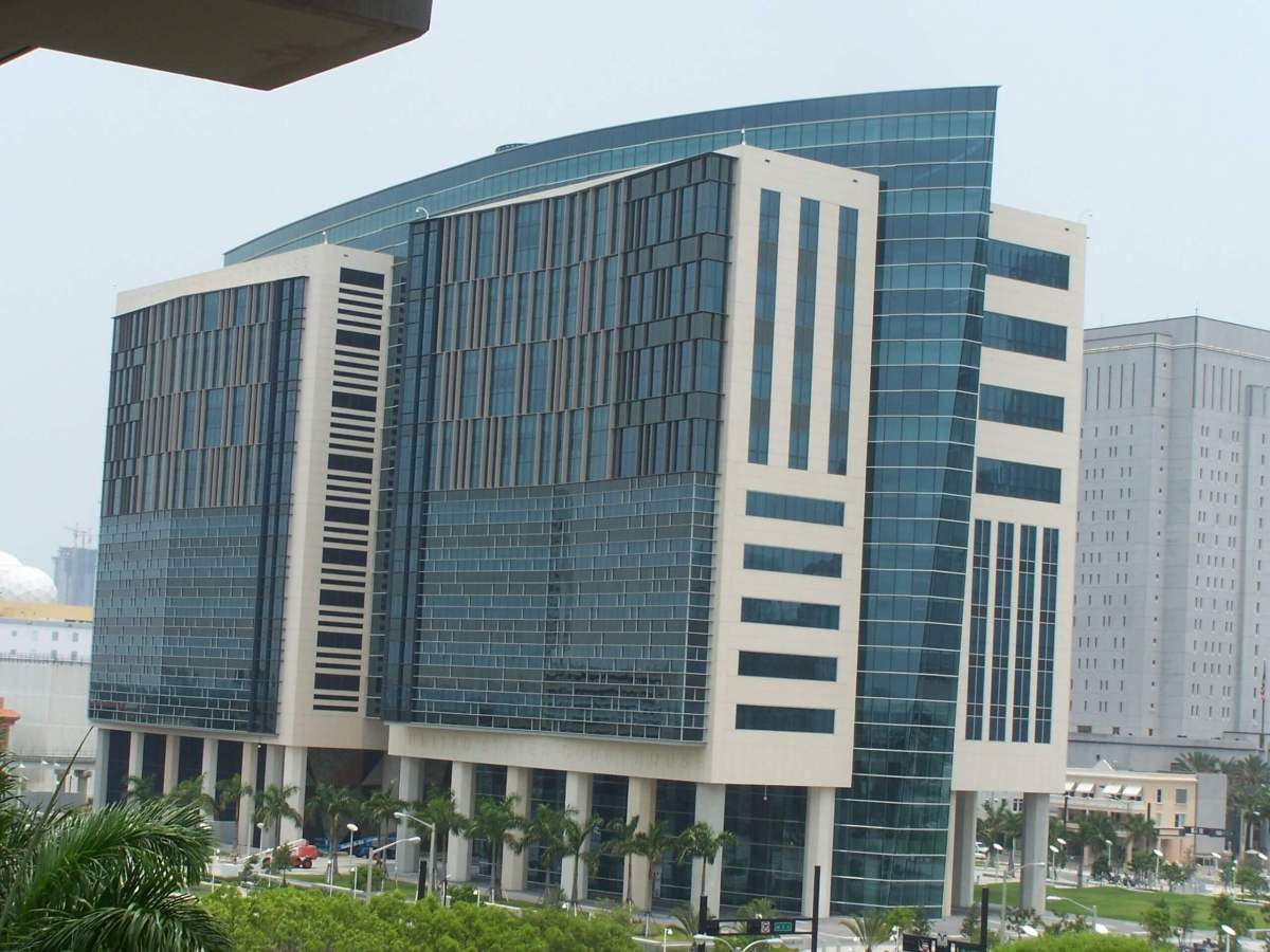 The Wilkie D. Ferguson Jr. United States Courthouse is home to the US District Court for the Southern District of Florida.
