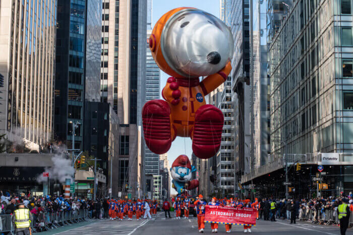 Last year's Macy’s Thanksgiving Day Parade in Manhattan.