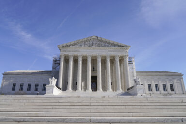 The US Supreme Court is seen on Wednesday, Jan. 3, 2024, in Washington.