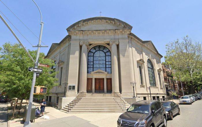 Congregation Beth Elohim in Brooklyn.