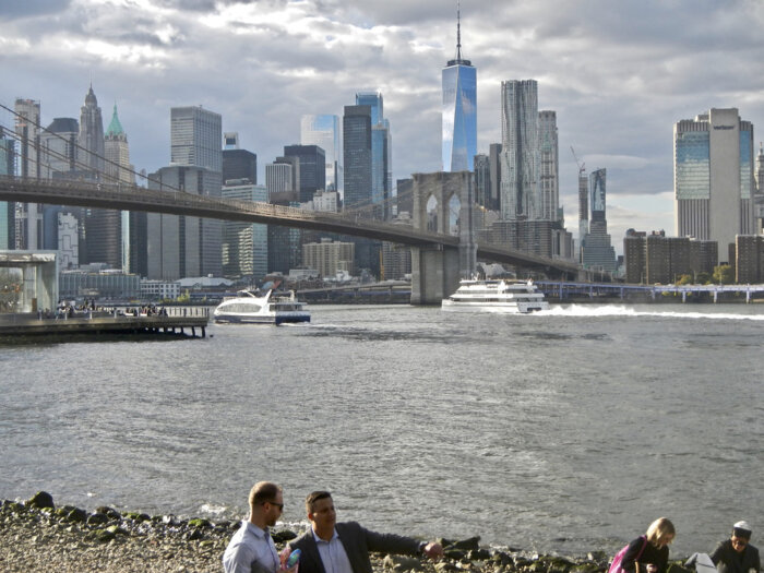 NYC skyline from Brooklyn