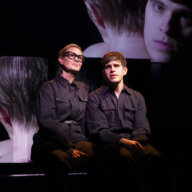 Cynthia Nixon and Taylor Trensch in The Seven Year Disappear."
