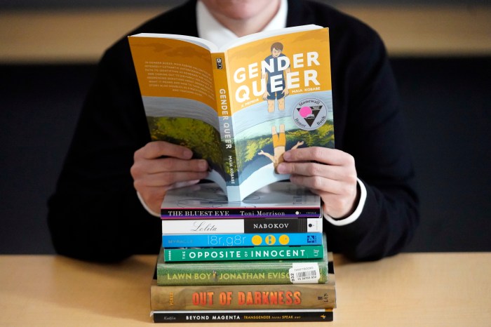 Kabobe’s graphic memoir “Gender Queer” is yet again on the list of the most banned books.