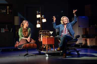 Celia Keenan Bolger and Jessica Lange in "Mother Play."