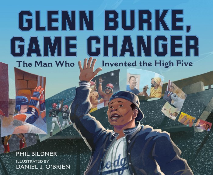 The cover of Phil Bildner's book, "Glenn Burke, Game Changer: The Man Who Invented the High Five."
