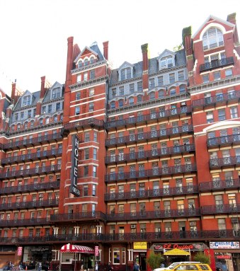 Hotel Chelsea is at 222 W. 23rd St. in Manhattan.