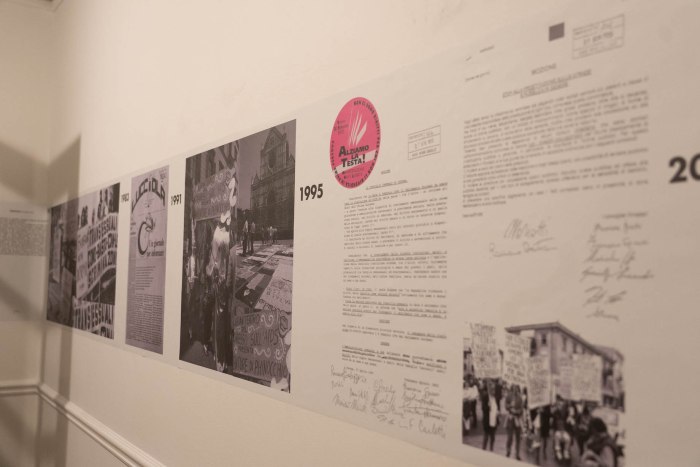 An exhibition about Italian LGBTQ history from 1982-2002 is running until May 31 at NYU's Casa Italiana Zerilli-Marimò.