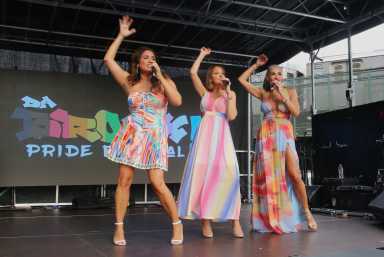 The Cover Girls were the main act at the Da Bronx Pride festival on Saturday, June 22, 2024.