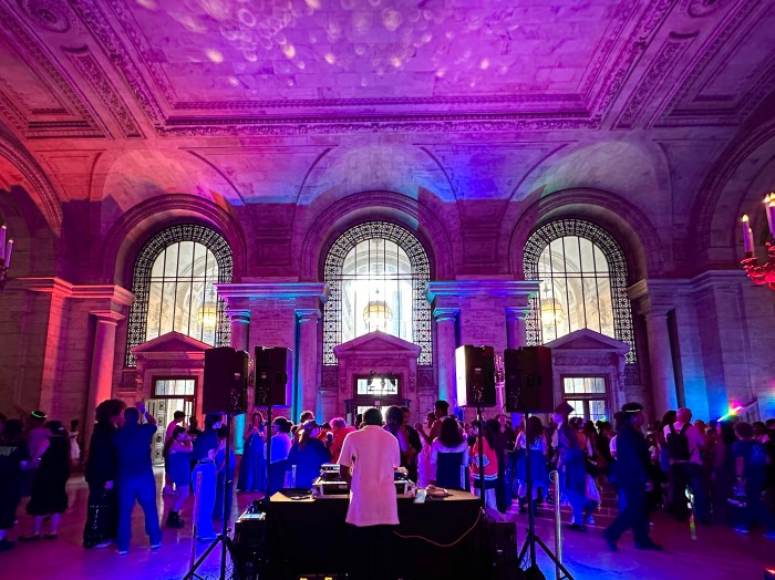 Inside the dazzling Beaux-Arts splendor of Astor Hall, DJ Gregory spun Taylor Swift and other crowd favorites.