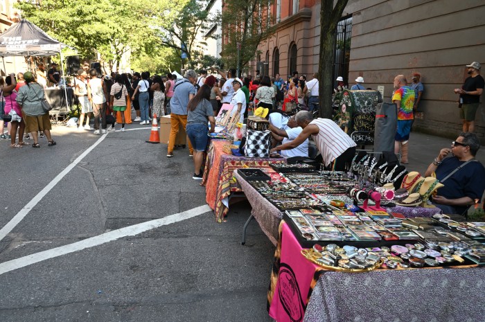 Attendees also had a chance to browse a small market.