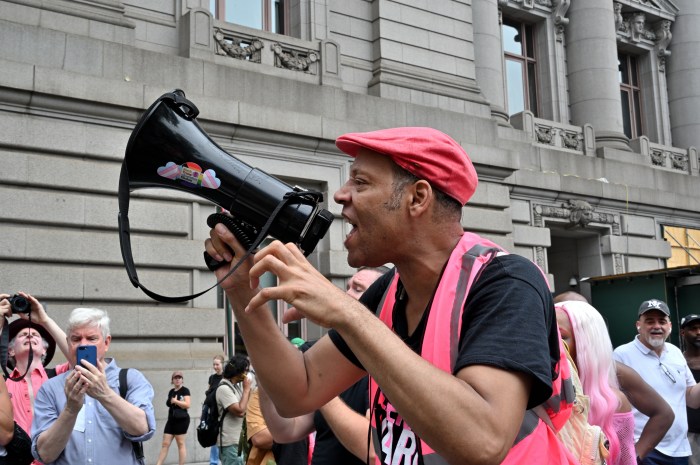 Queer Liberation March organizer Jay W. Walker.