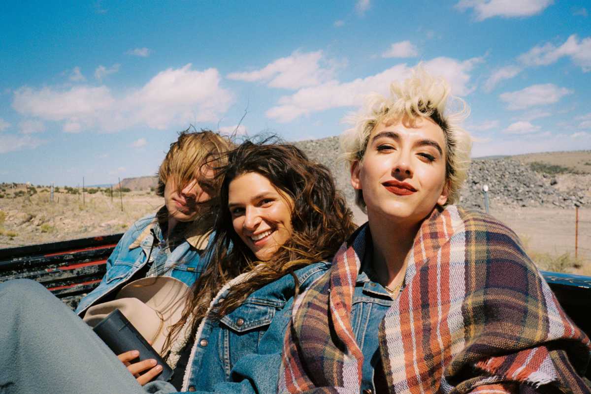 Left to Right: Charlie Plummer, Eve Lindley and Mason Alexander Park star in ”National Anthem.”