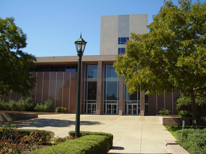 The Texas Supreme Court building in Austin.