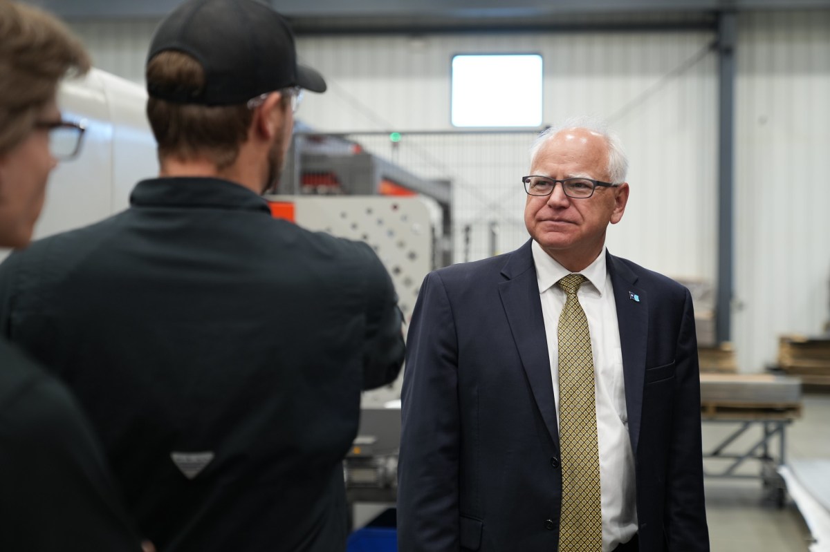 Tim Walz has served as governor of Minnesota since 2019.