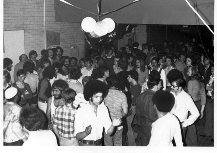 Saturday night dance at the Gay Activists Alliance Firehouse, 1971.