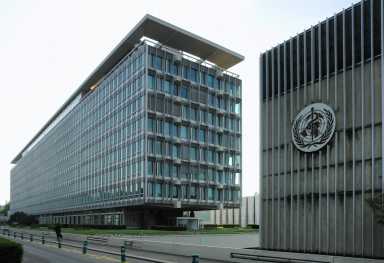 The World Health Organization's headquarters in Geneva, Switzerland.