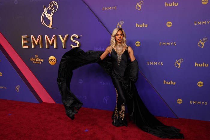 Laverne Cox attends the 76th Primetime Emmy Awards in Los Angeles, California, U.S., September 15, 2024. 