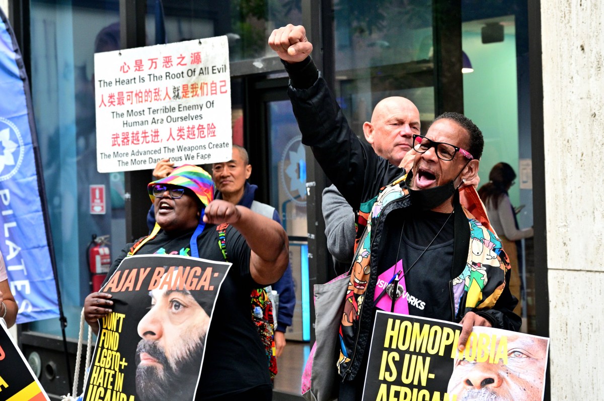 Advocates in Manhattan warn the World Bank against financing projects in Uganda due to the country's anti-LGBTQ law.