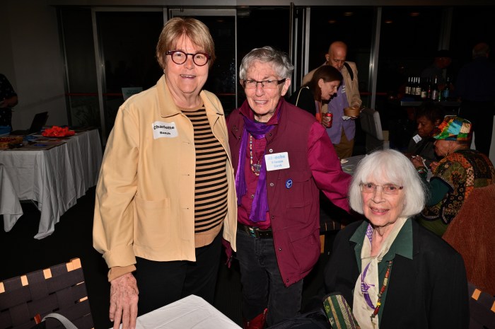 Charlotte Bunch, Blanche Wiesen Cook, and Clare Coss.