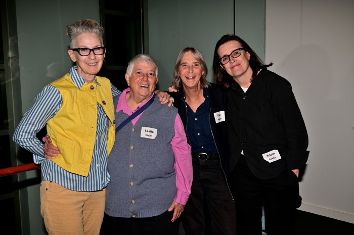 Barbara Schulman, Leslie Cagan, Lisa Fithian, and Tricia Cooke.