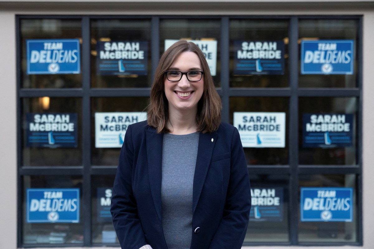 Delaware State Senator Sarah McBride will be America's first out trans member of Congress.