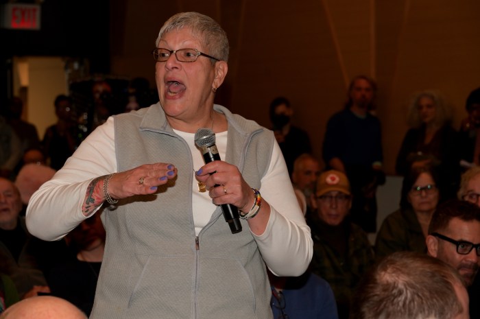 Cathy Marino-Thomas asked the state lawmakers about the stability of marriage equality.