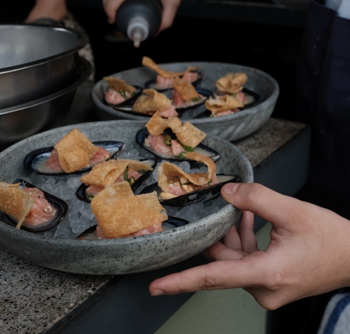 A dish on display at one of the Queer Food Foundation's events.