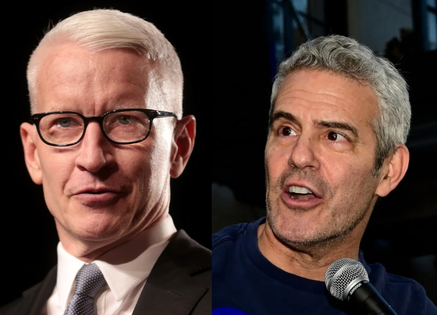 Anderson Cooper (left) and Andy Cohen (right) will usher in 2025 from Times Square.