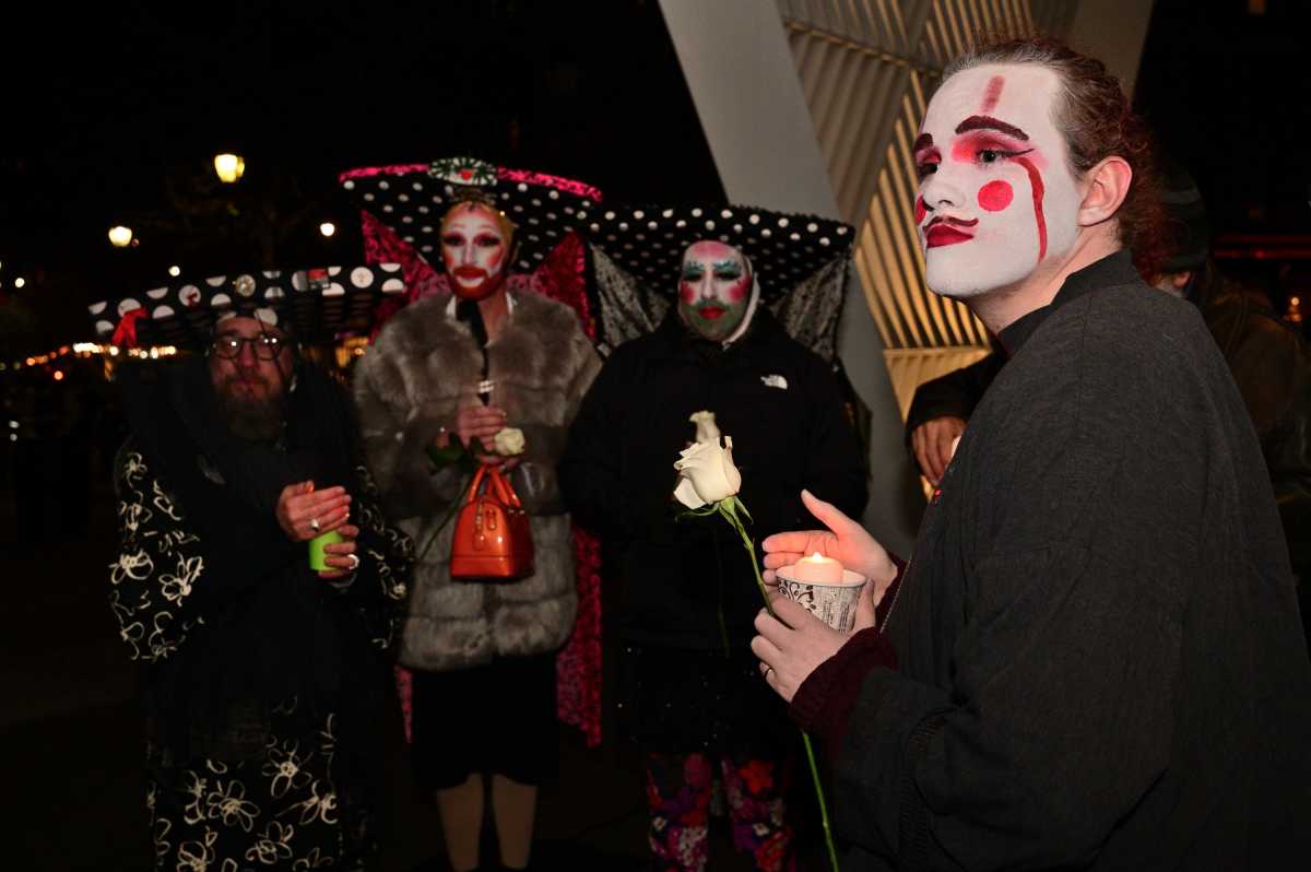 NYC (dis)Order of Sisters at World AIDS Day in 2024.
