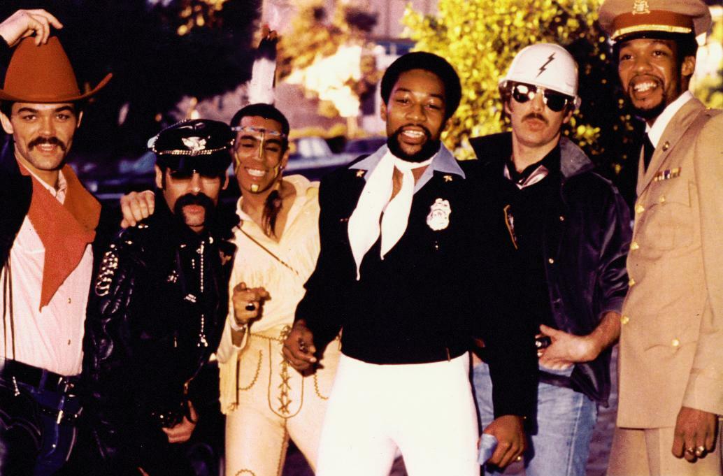 The modern-day version of Village People bears little resemblance to the original group, seen here in 1978.