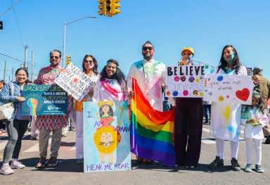 Members of Caribbean Equality Project, seen here at the Phagwah Parade in 2023, are leading a "Black Future Tings" event on Feb. 22.