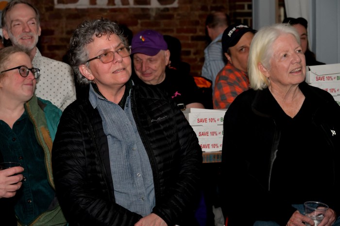 Kate Barnhart, Steve Helmke, Jean Carlomusto, and Ann Northrop.