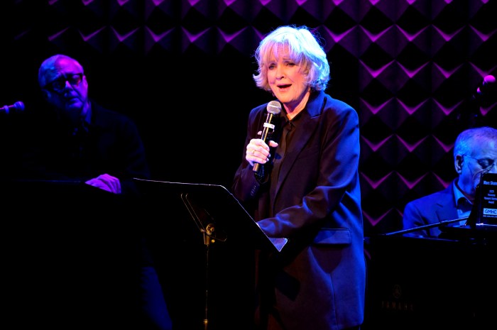 Christine Ebersole sings.